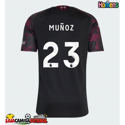 Camisa de Futebol Liverpool Victor Munoz #23 Equipamento Alternativo 2026-27 Manga Curta